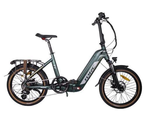 TRC 10 250 W Katlanabilir Elektrikli Bisiklet - Metalik Turkuaz