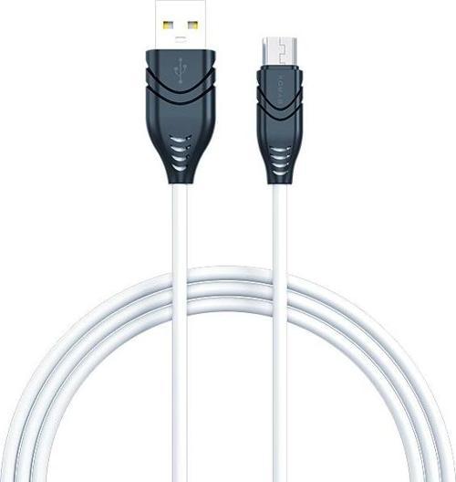 C98 2.1A 1mt USB-A - Micro USB Şarj & Data Kablosu - Beyaz