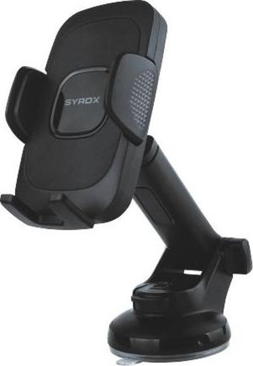 PH40 Açı Ayarlı Vantuzlu Araç İçi Telefon Tutucu - Siyah