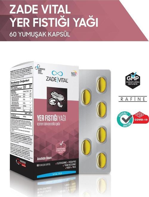 Yer Fıstığı Yağı Blister 60 Kapsül