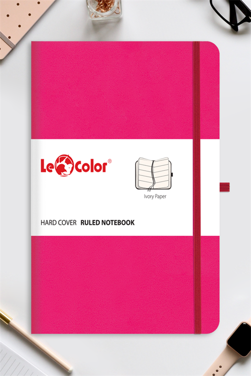 Tarihsiz Klasik Defter Rec Note 13x21 Çizgili Pembe