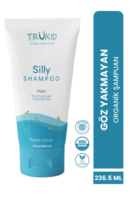Göz Yakmayan Organik Şampuan 236.5 ml - Silly Shampoo