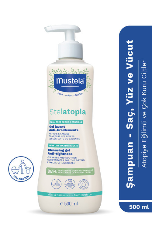 Stelatopia Çok Kuru Ciltler İçin Şampuan 500 ml