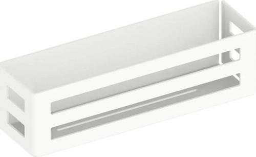 Paslanmaz Metal Banyo Rafı, Modern Banyo Rafı, Şampuan Rafı, Banyo Rafı, Banyo Düzenleyici Beyaz