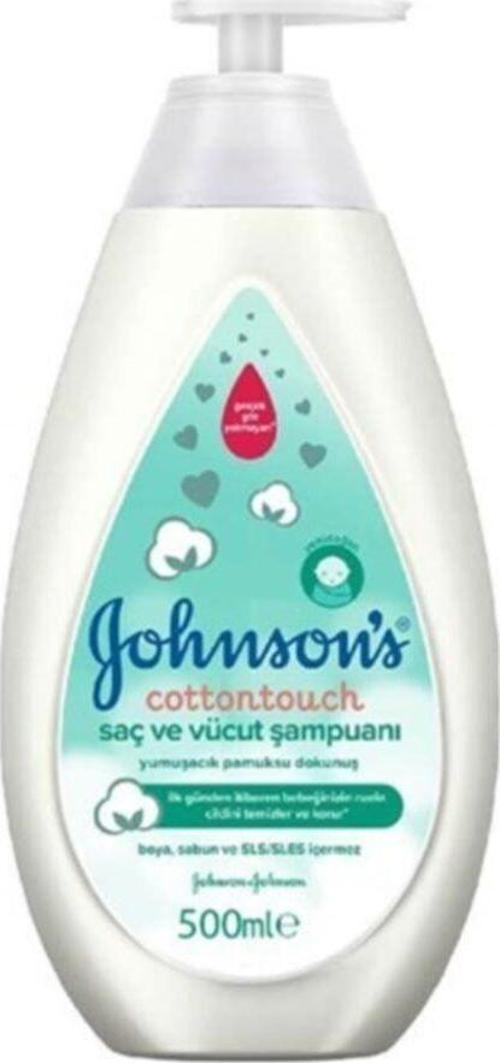 Cotton Touch Yenidoğan Saç & Vücut Şampuanı 500 Ml