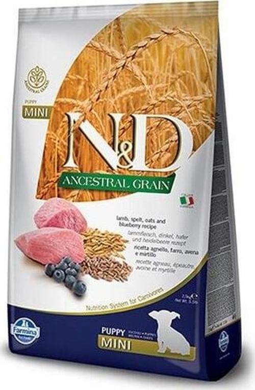 Düşük Tahıllı Kuzu Etli Küçük Irk Yavru Köpek Maması 2.5 Kg