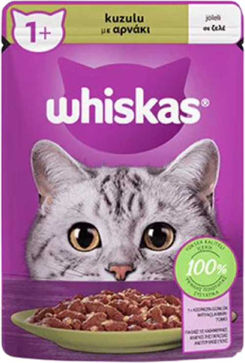 Pouch Jöle İçinde Kuzulu Yetişkin Kedi Konservesi 85 Gr