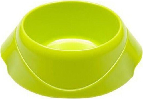 Magnus Mini Kaymaz Tabanlı Plastik Köpek Mama ve Su Kabı Yeşil 400 Ml