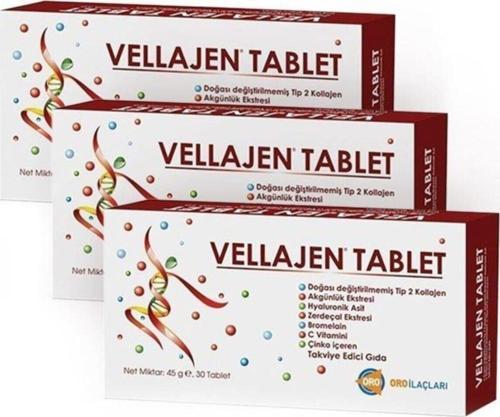 Vellajen 30 Tablet | 3 Adet