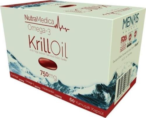 Krılloil 750 Mg 60 Kapsül Takviye Gıda Krill Yağı