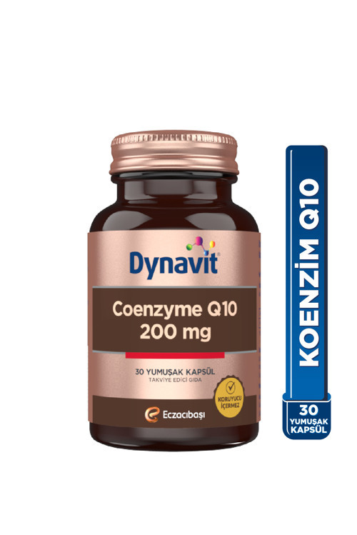 Coenzyme Q10 200 Mg 30 Yumuşak Kapsül - KoenzimQ10 – Ubikinon - Kalp Sağlığı