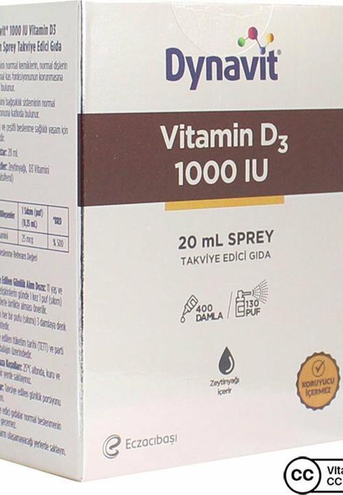 Vitamin D3 1000 Iu 20 ml Sprey