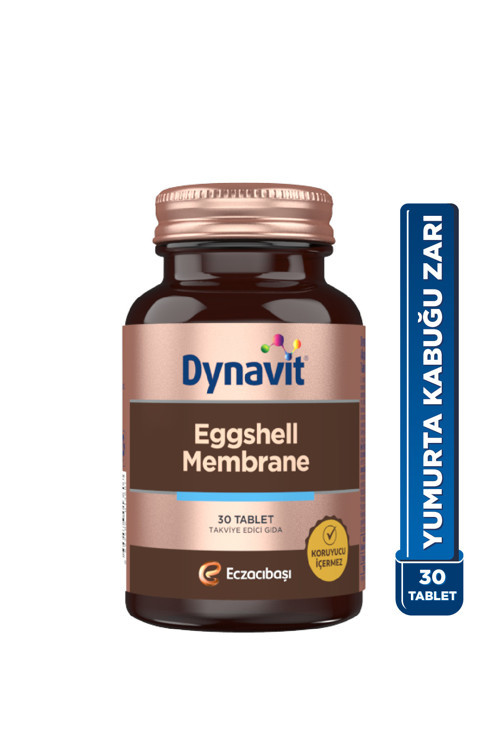 Eggshell Membrane 30 Tablet-Yumurta Kabuğu Zarı,MSM,Vitamin C,Akgünlük ve Zerdeçal Ekstresi,Manganez