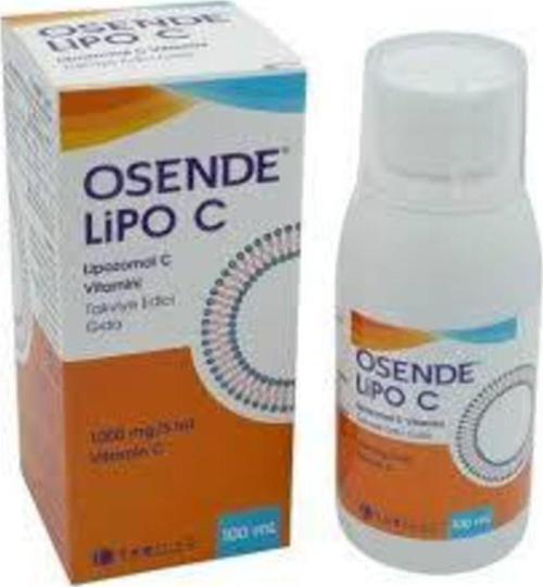 Lipo C 1000Mg/ 5Ml 100Ml Vitamin C + Vitamin E + Hediyeli Ürün