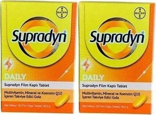 Daily Koenzim Q10 30 Tablet 2'li