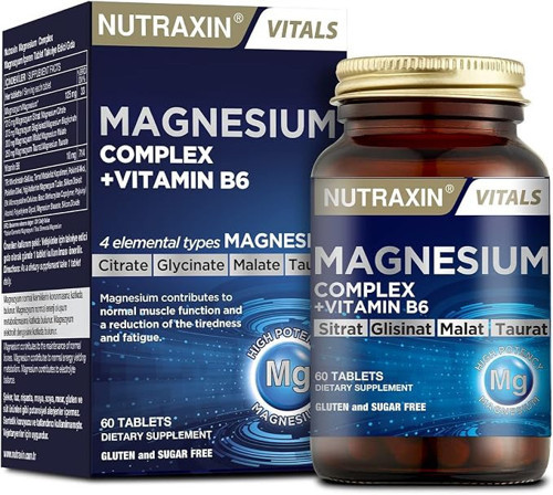 Magnesium Complex + Vitamin B6 60 Tablet