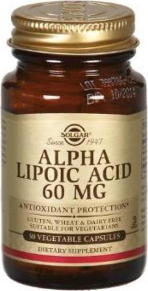 Alpha Lipoic Acid 60 Mg 30 Kapsül