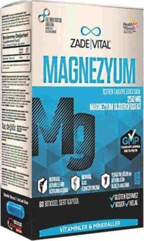 Magnesium 250Mg 60 Kapsül