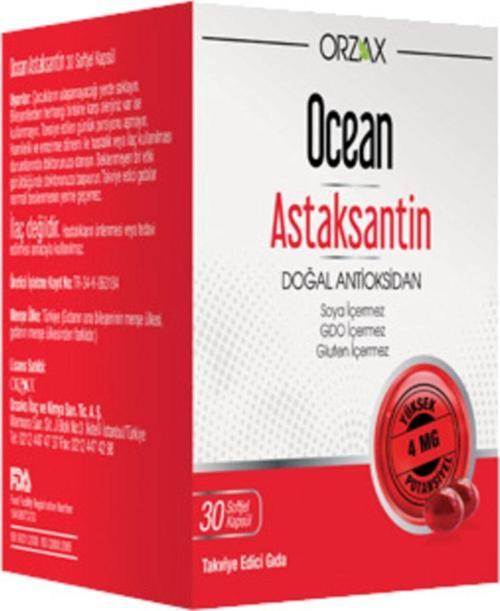 Astaksantin 30 Kapsül