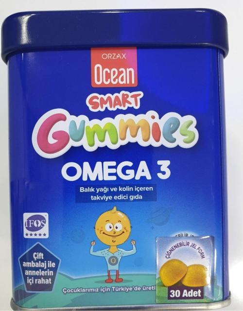 Smart Gummies Omega-3 Çiğneme Tableti