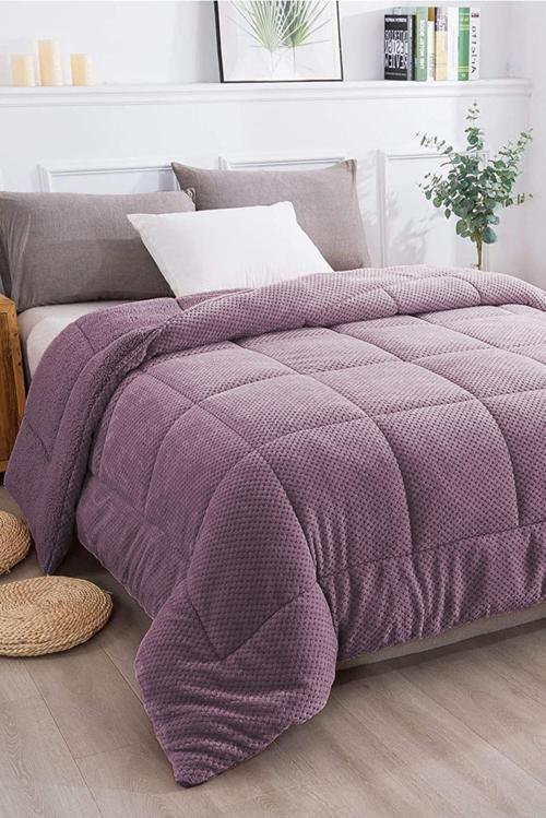 Ultra Yumuşak Çift Taraflı Wellsoft Peluş Yorgan Çift Kişilik Yıkanabilir (Battaniye / Nevresim) 200x220 cm