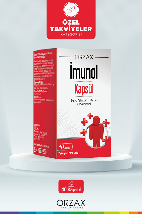 İmunol Imunol Takviye Edici Gıda 40 Kapsül 8697595870969