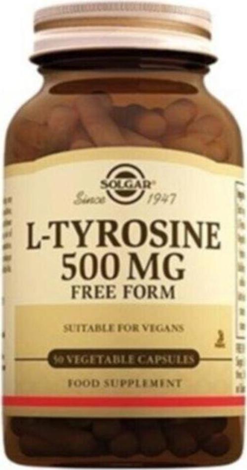 L-Tyrosine 500 Mg 50 Kapsül