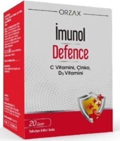 Ocean Defence 20 Saşe C Vitamini Çinko D3 Vitamini