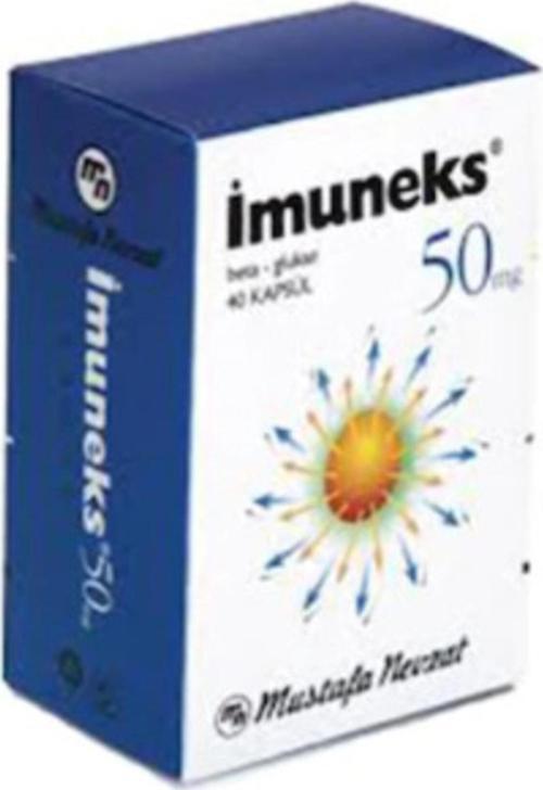 İmuneks Farma Imuneks Beta-Glukan 50Mg 40 Kapsül