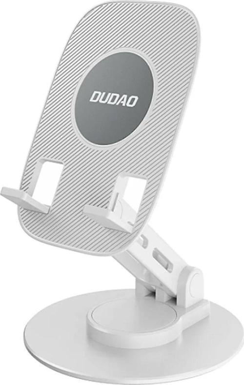 Dudao F17S Masaüstü Telefon Tutucu Döner Tabanı Alüminyum Paslanmaz Çelik Katlanabilir