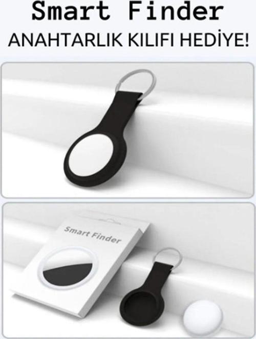 Smart Finder Airtag Akıllı Takip Cihazı - Android Ve İos Uyumlu (Anahtarlık Hediye)
