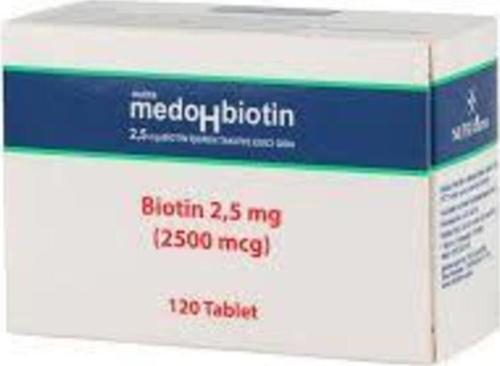 Medohbiotin 2,5 Mgr 120 Tablet