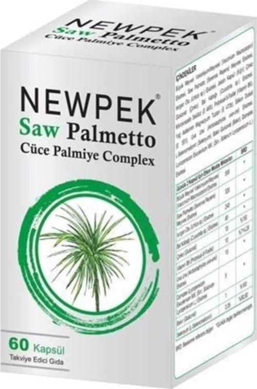 Saw Palmetto Cüce Palmiye Complex 60 Kapsül