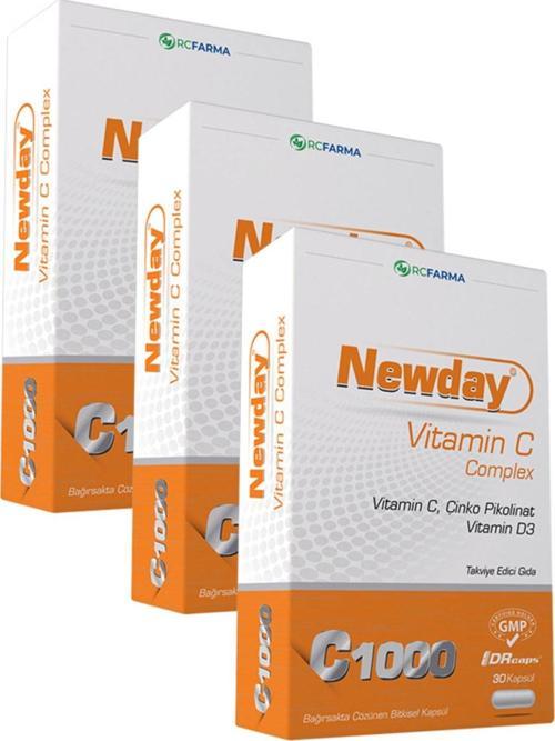 Newday Vitamın C Complex Kapsül 3X