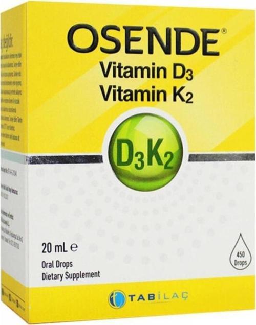 Osende Vitamin D3 K2 Damla 20 ml
