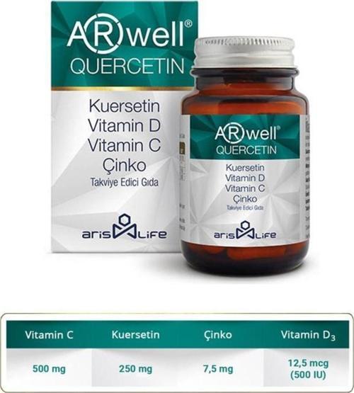 Arwell Quercetin 30 Tablet