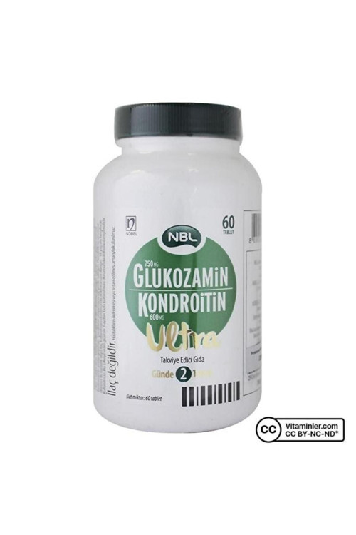 Nobel Nbl Glukozamin Kondroitin Ultra 60 Tablet
