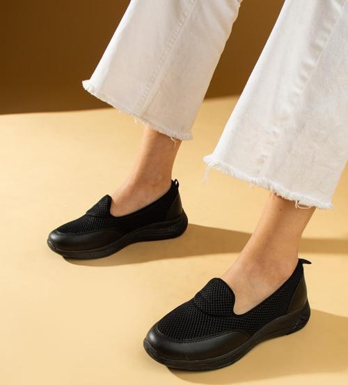 Rahat Hafif Taban Fileli Kadın Sneaker 011-221-24