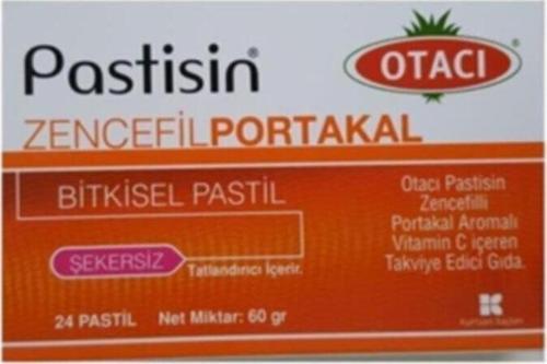Pastisin Zencefil-Portakal 24 Adet Pastil