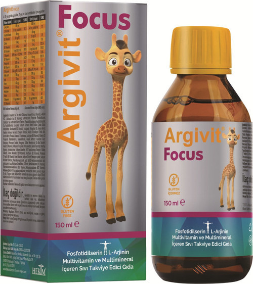 Focus Fosfotidilserin, L-Arjinin, Multivitamin ve Multimineral İçeren Sıvı 150 ml