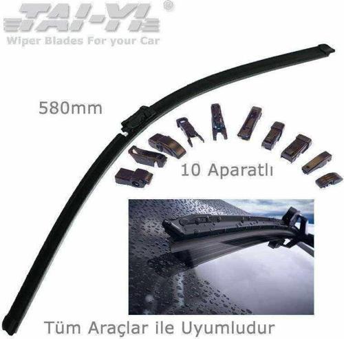 58cm 10 aparatlı Universal Silecek Süpürgesi (580mm)