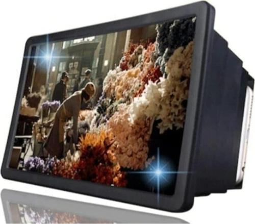 Telefon Ekran Büyüteci Görüntü Büyütme Geniş Ekran Video Ekran Büyütücü 3D Hd Standlı