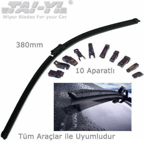 38cm 10 aparatlı Universal Silecek Süpürgesi (380mm)