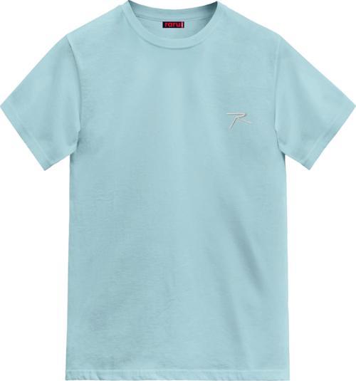 Erkek %100 Pamuk T-Shirt AGNITIO MAVİ