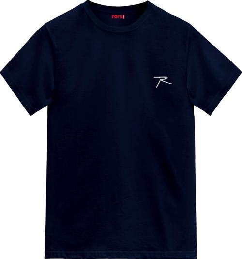 Erkek %100 Pamuk T-Shirt AGNITIO LACİVERT