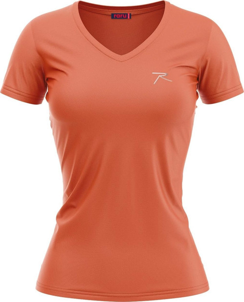 Kadın %100 Pamuk T-Shirt MULIER ORANJ