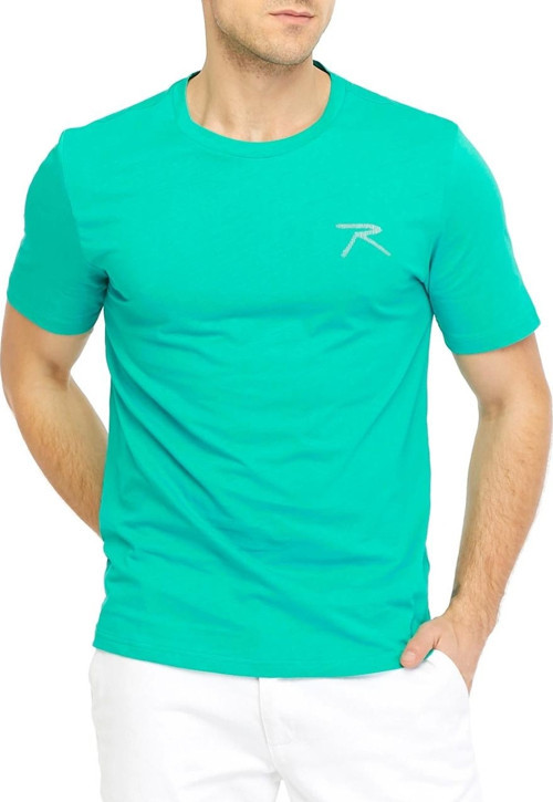 Erkek %100 Pamuk T-Shirt PATEO YEŞİL