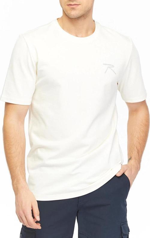 Erkek %100 Pamuk T-Shirt PATEO EKRU