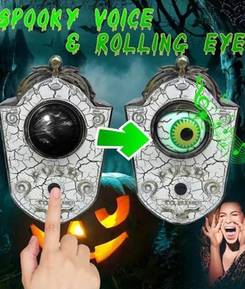 HALLOWEEN GÖZ KAPI ZİLİ AST6736