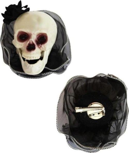 HALLOWEEN KURU KAFA TOKA SİYAH